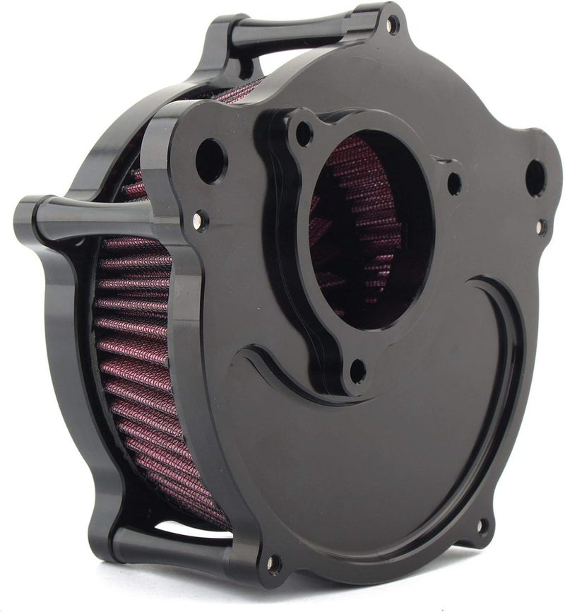 QASULER Motorcycle Air Filter with Transparent Cover - Image 5