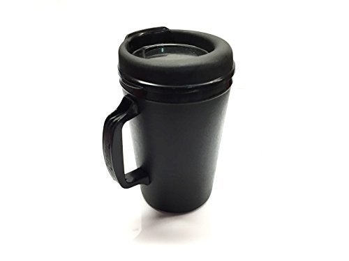 GAMA Electronics 20 oz ThermoServ Foam Insulated Coffee Mug Black/Green Two Pack - Image 2