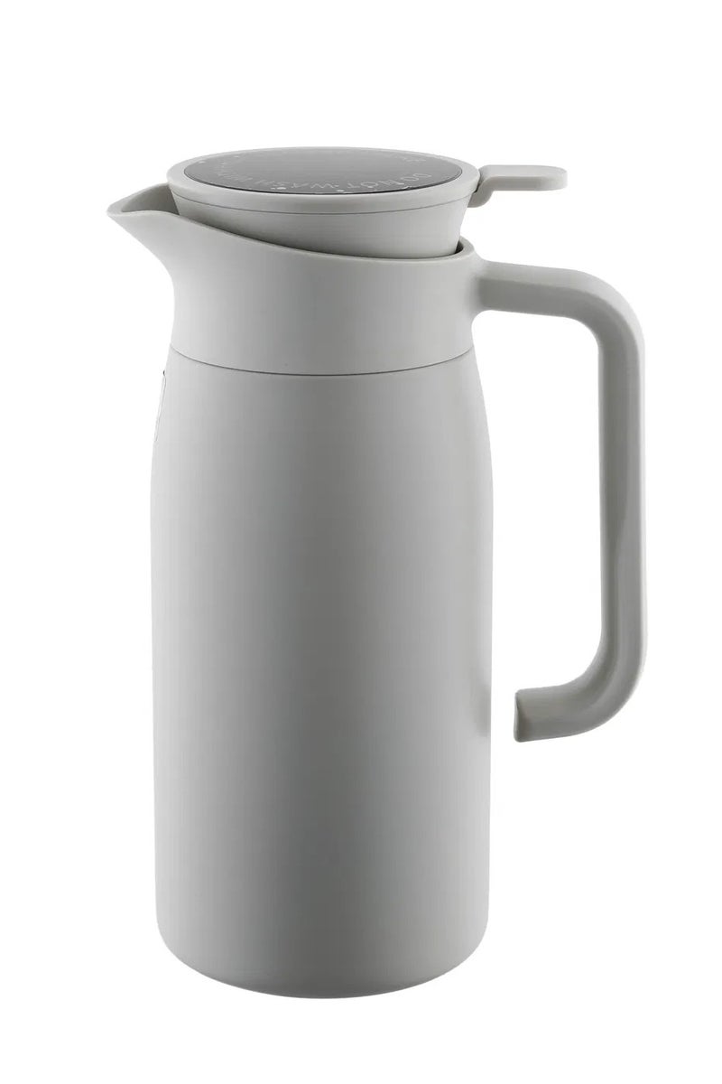 السيف غاليري ترمس رنا السيف غاليري، 1.5 لتر، حافظة داخلية استيل، هيكل خارجي استيل، شاشة لمس - رمادي فاتح - Image 2