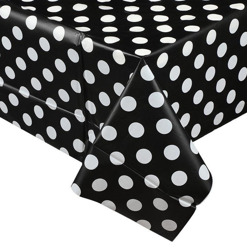 Disposable Peva Plastic Tablecloth Thickened Oil-Proof Cartoon Balloon Tablecloth Birthday Party Kindergarten Tablecloth - Image 1