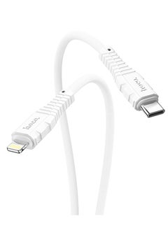 hoco. Nano PD silicone 20W fast charging data cable for iPhone  - Image 1
