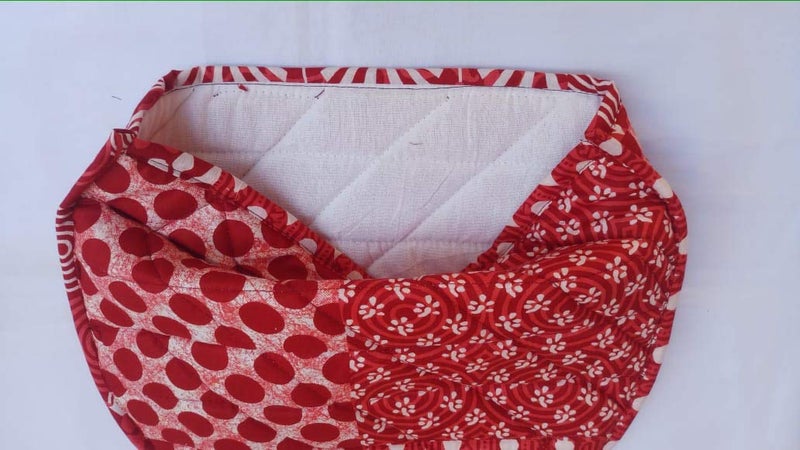 Malan Bai Mandala Tea Cozy Cover Hand Block Winter Tea Cozy Cotton Tea Kettle Warmer Pot Cover Hot Coffee Cover Handamde Kitchen Décor Brand: Malan Bai (Pattern 2) - Image 2