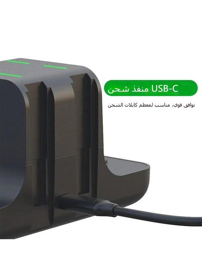 general Suitable for Switch Game Console Charging Socket 6-in-1 Game Console Controller Charger Charging Base Bracket - Image 5