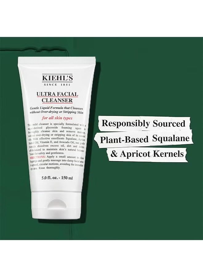 كييلز منظف الوجه الفائق، صيغة سائلة لطيفة تنظف دون تجفيف أو تجريد الجلد، 150 مل - Image 2