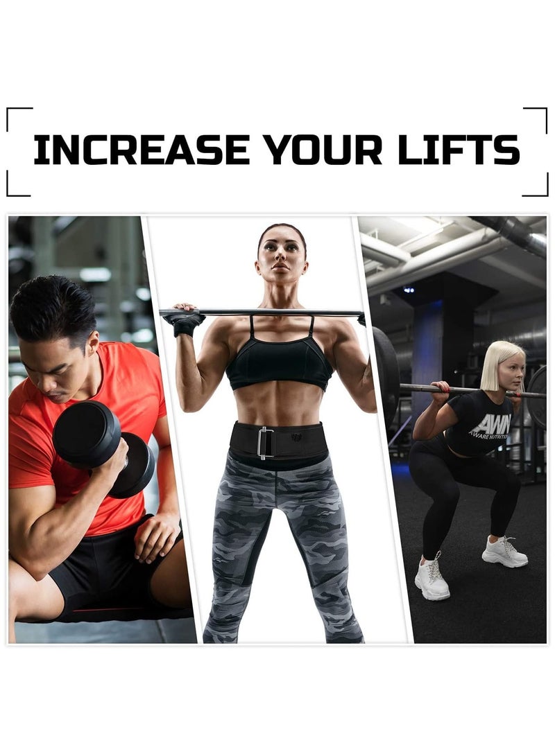 Generic Weight Lifting Belt - Premium Self Locking Weightlifting Belt, Workout Belt for Cross Training, Powerlifting, Weightlifting, Olympic Lifting, Weight Belt（Waist 50-90cm）  - Image 3