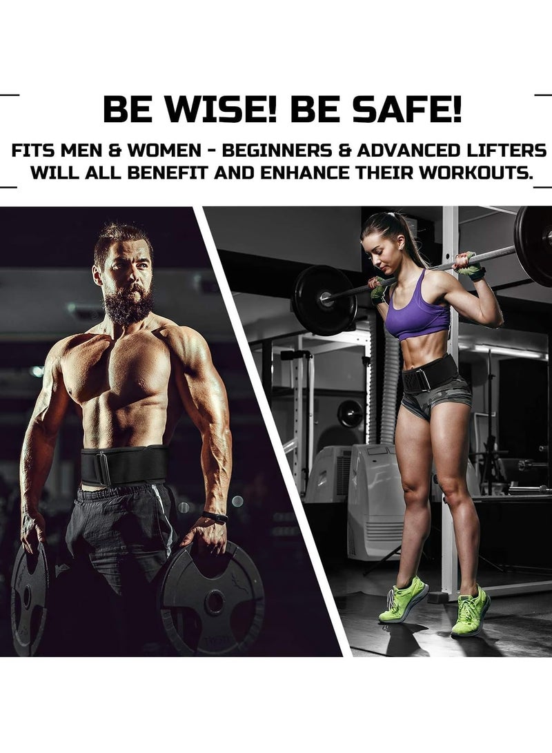 Generic Weight Lifting Belt - Premium Self Locking Weightlifting Belt, Workout Belt for Cross Training, Powerlifting, Weightlifting, Olympic Lifting, Weight Belt（Waist 50-90cm）  - Image 4