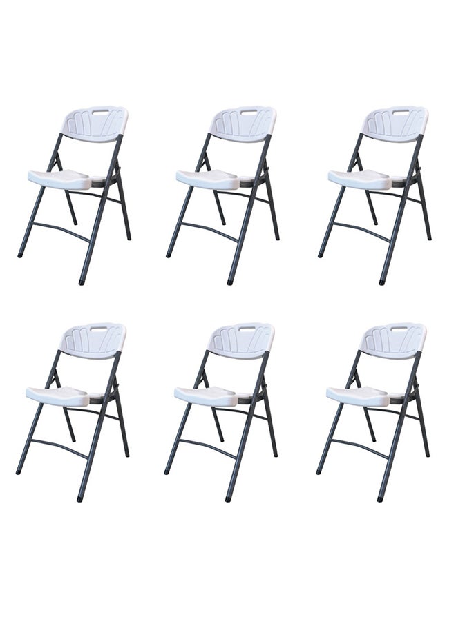 JILPHAR FURNITURE Jilphar Furniture Folding Plastic Dining Chair 1204 set of 6pcs 