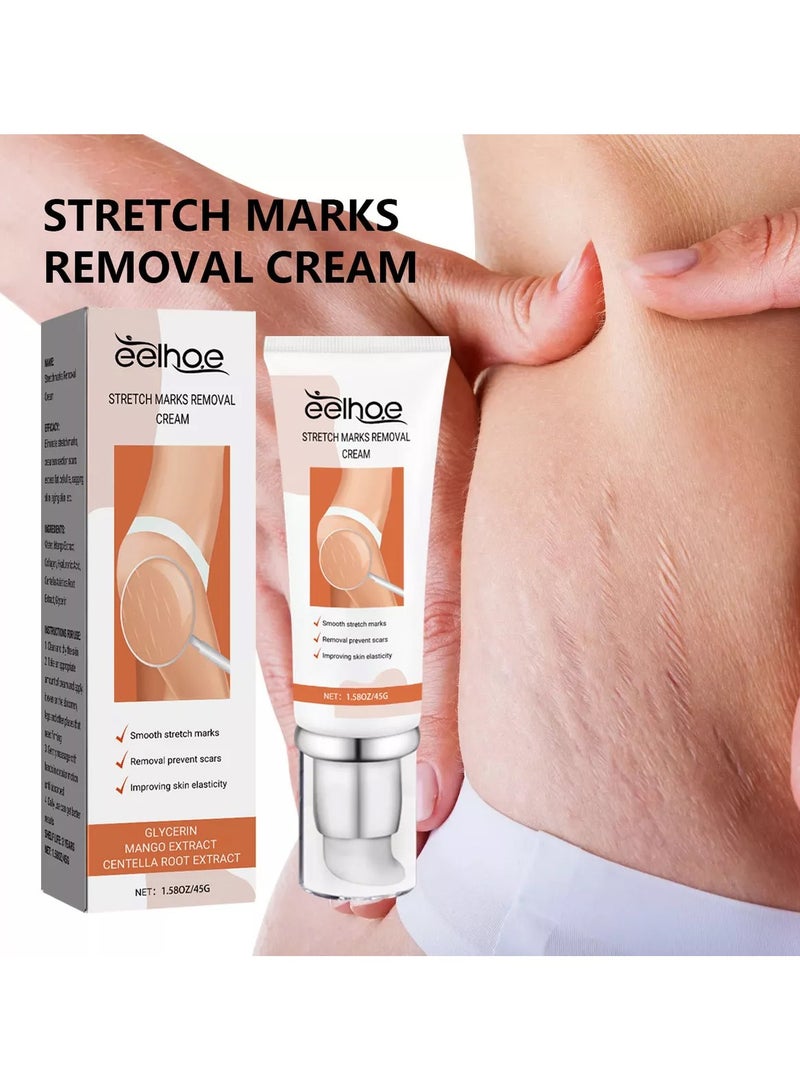 EELHOE Dermease Stretchmarks Removal Cream, Stretch Mark Removal Cream, Stretch Mark Scar Cream, Scar Cream Gel, Scar Care Cream, Help with Stretch Marks, Surgery, Injury, and Burns Scars - Image 3