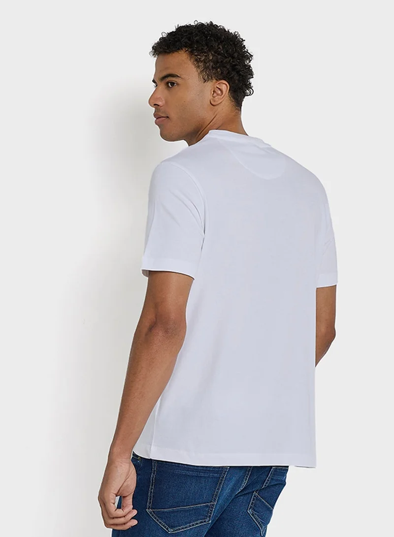 Ben Sherman Pima Signature Target Crew Neck T-Shirt