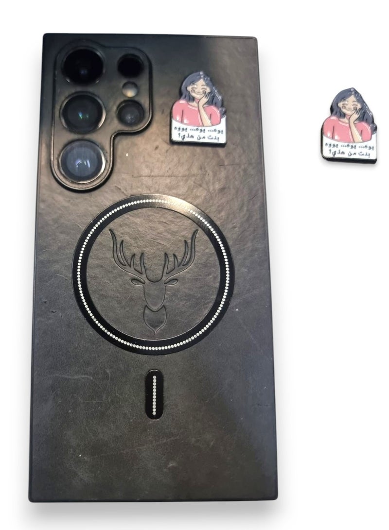 ملصق معدني ذاتي اللصق للهواتف المحمولة أو الحواسيب المحمولة بتصميم اقتباسات لفتاة لطيفة - Image 1