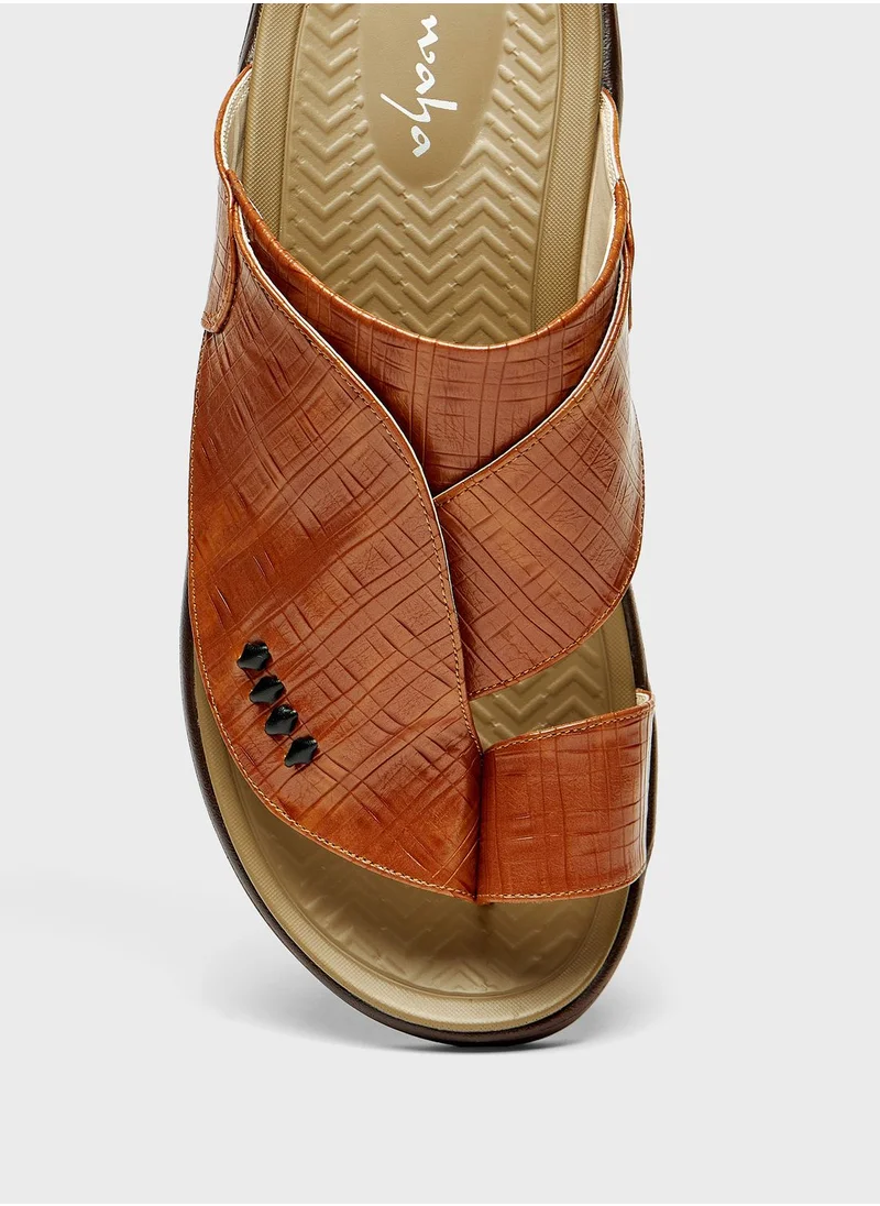 الواحة Casual Comfort Arabic Sandals