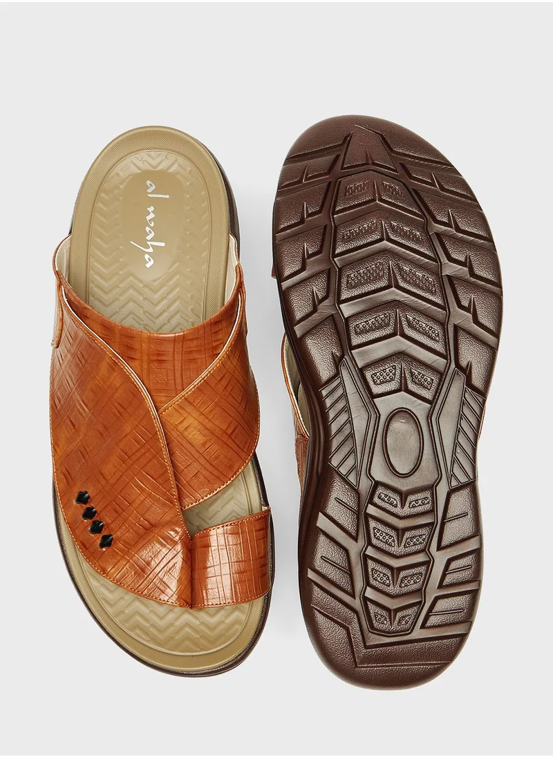 الواحة Casual Comfort Arabic Sandals