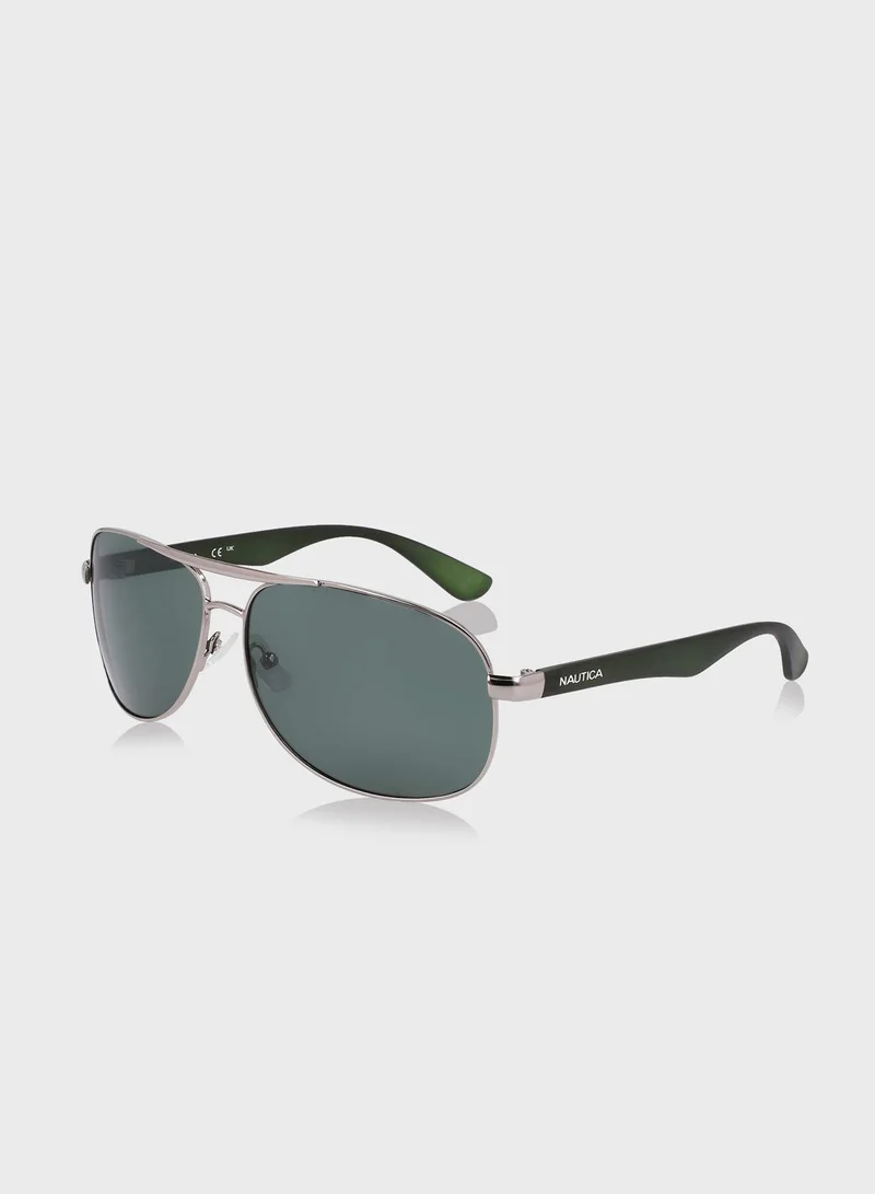NAUTICA N2245S Oversized Sunglasses