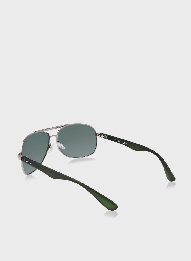 NAUTICA N2245S Oversized Sunglasses