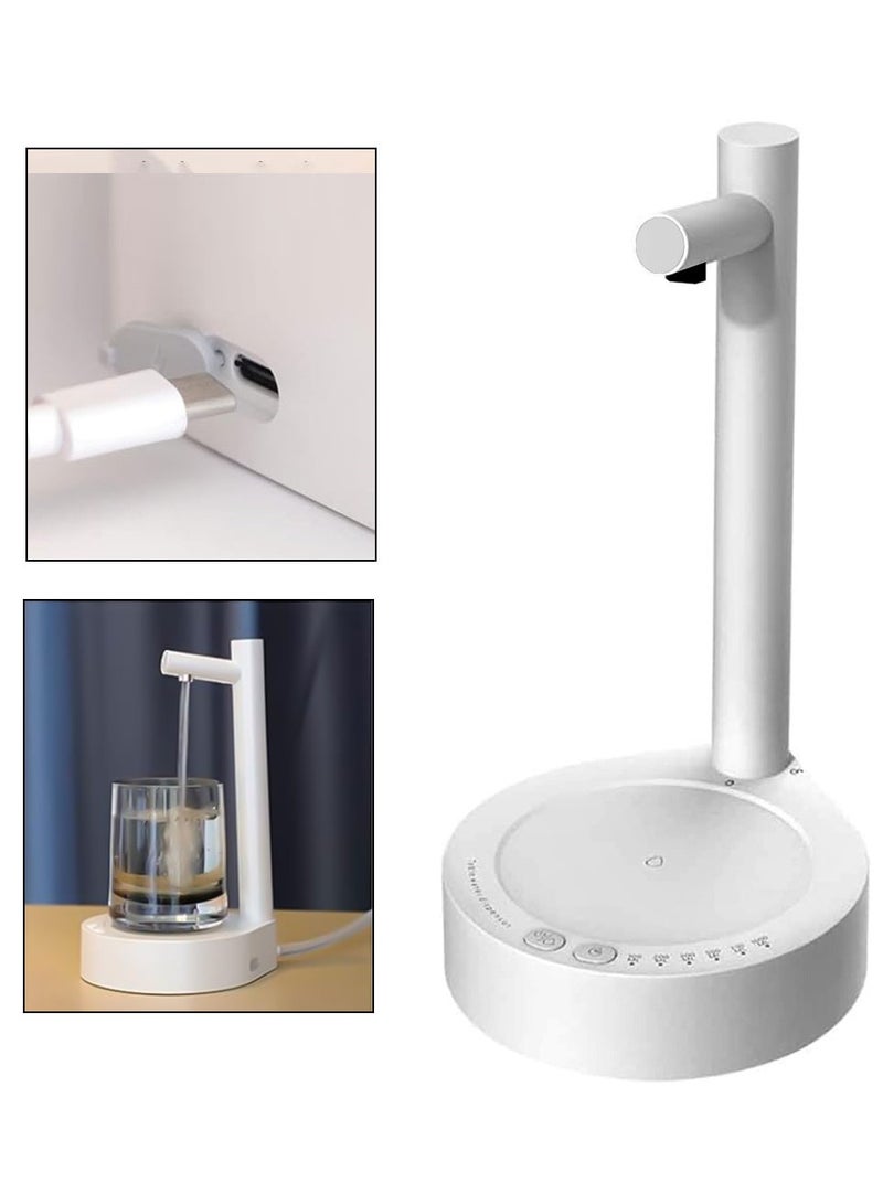 Generic Rechargeable Electric Water Dispenser Pump for Large Bottles – USB Charging, One-Touch Portable Drinking Water Pump  - Image 1