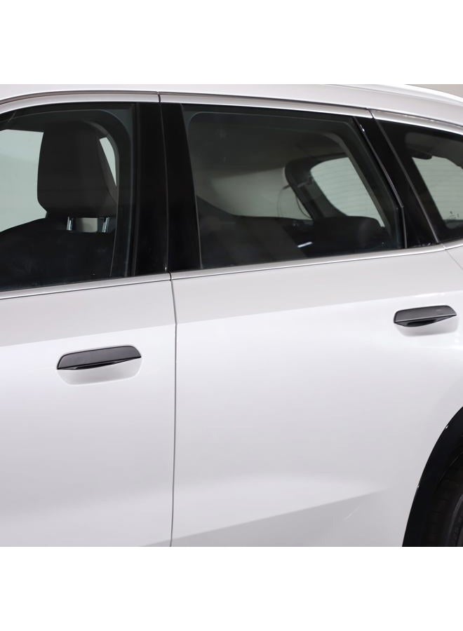 Sekhyna Exterior Door Handle Cover Moulding Compatible with BMW X1 F48 2023 2024 ABS 4PCS,Carbon Fiber Style Door Handle Trim Frame,Outer Door Handle Anti-Scratch Protection Cover Trim (Matte Black) - Image 5