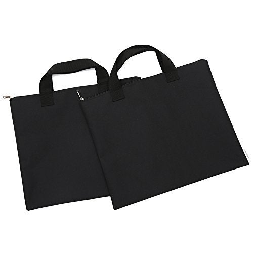 Augbunny 600D Portfolio Waterproof With Handle And Zipper For Student and Artist 2-pack - Image 2