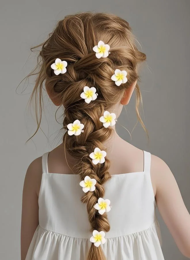 تايك تو Set of 10 - Flower Hair Clips