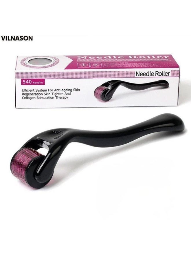 Derma Roller XL-1002 with Multiple Needle Sizes – Professional Skin Care