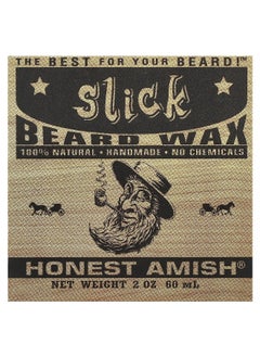 Honest Amish Honest Amish, Slick Beard Wax, 2 oz (60 ml)  - Image 2