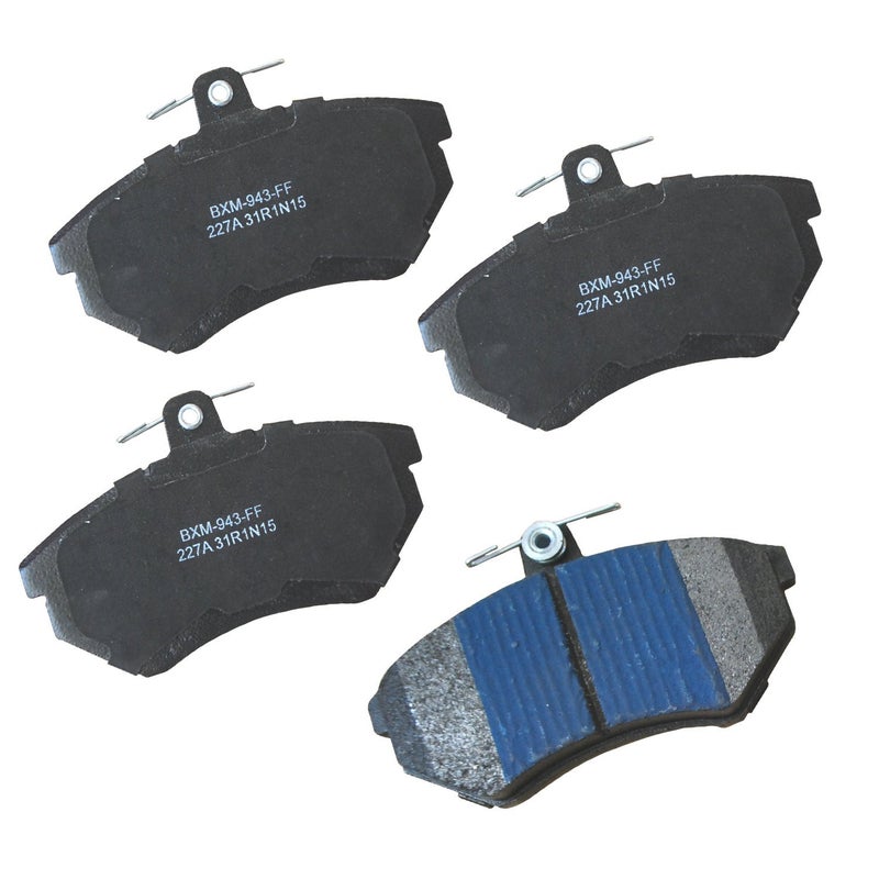 Bendix Premium SBM227A Semi-Metallic Front Brake Pads for Volkswagen Cabrio 1997-1996, Golf 1999-1998, Jetta 1999-1998, Passat 1997-1996 - Image 4