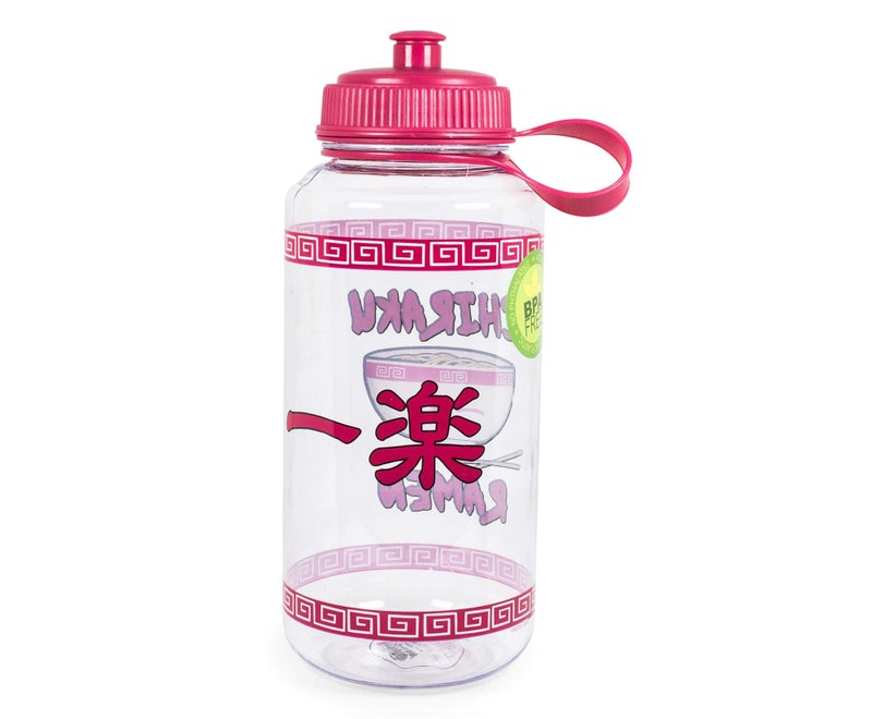 JUST FUNKY Naruto Shippuden Ichiraku Ramen Water Bottle | BPA-Free Large Plastic Water Jug With Screw Top Lid | Hydration For Outdoor Sports  Gym  Yoga | Holds 32 Ounces - Image 2