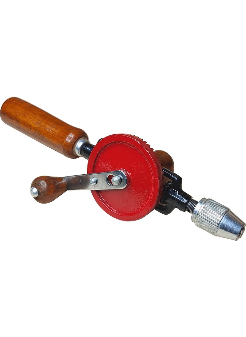 LUXURO Luxuro Hand Drill Machine 14 Red Rotary Tool Drilling Machine Rotary Tool 10 mm Hand Drill Machine 14 Red Rotary Tool  - Image 1