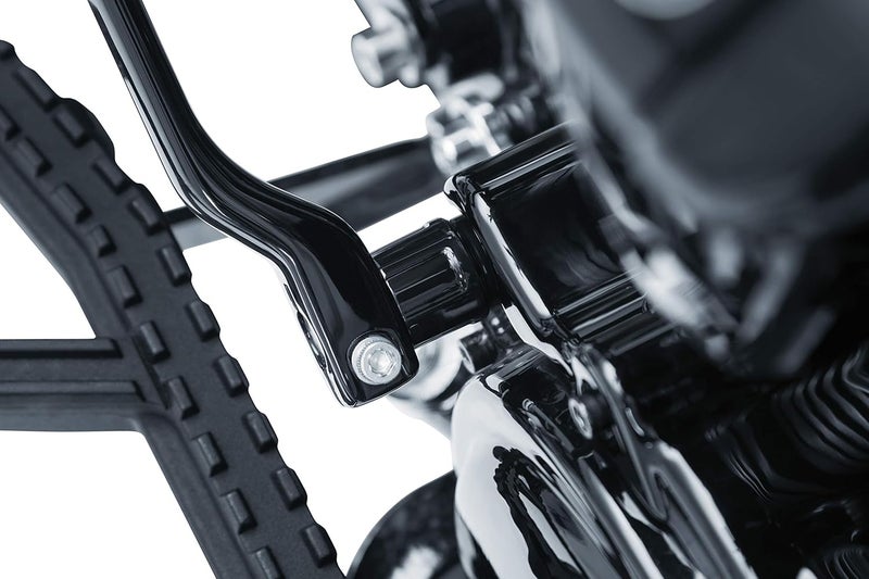 Kuryakyn 6433 Precision Heel Shift Eliminator for Harley-Davidson Touring & Trike Motorcycles, Gloss Black - Image 4