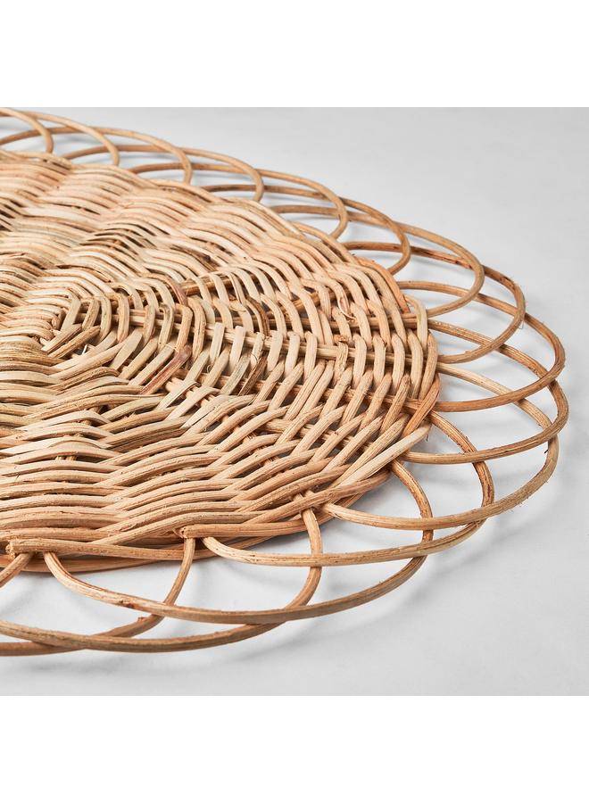 erorex Place mat, natural/rattan handmade, 35 cm - Image 2