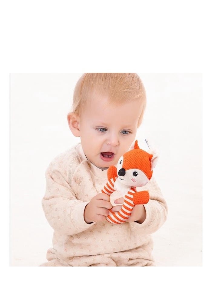 Jollybaby Baby Soothing Set - Newborn Gift Box Soothing Towel - Ringing Pendant Cloth Book Puzzle Toy  - Image 3