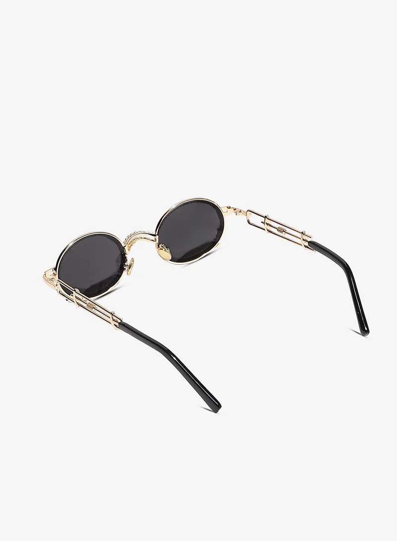 Haute Sauce Women Oval Sunglasses With UV Protected Lens
