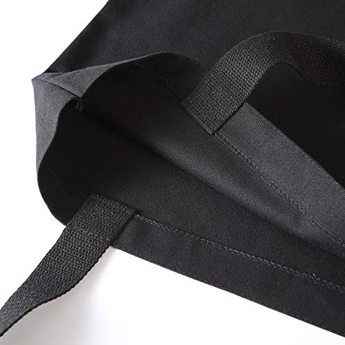Augbunny Durable 100% Cotton 12oz Canvas Heavy Duty Extra Large Grocery Bag Beach Tote Shopping Bag Multi Purpose Tote. - Image 4