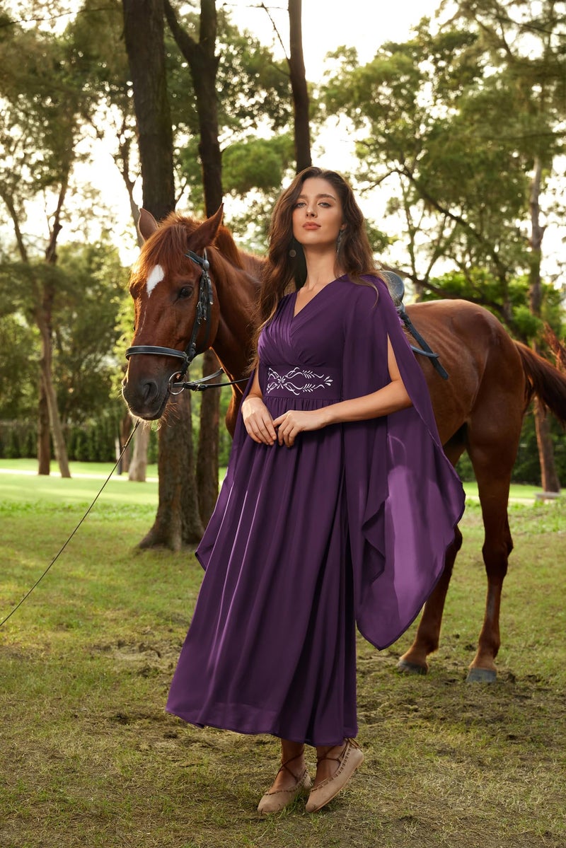 Scarlet Darkness Women Medieval Costume Bell Sleeve Renaissance Dresses Peasant Gothic Fairy Witch Dresses - Image 3