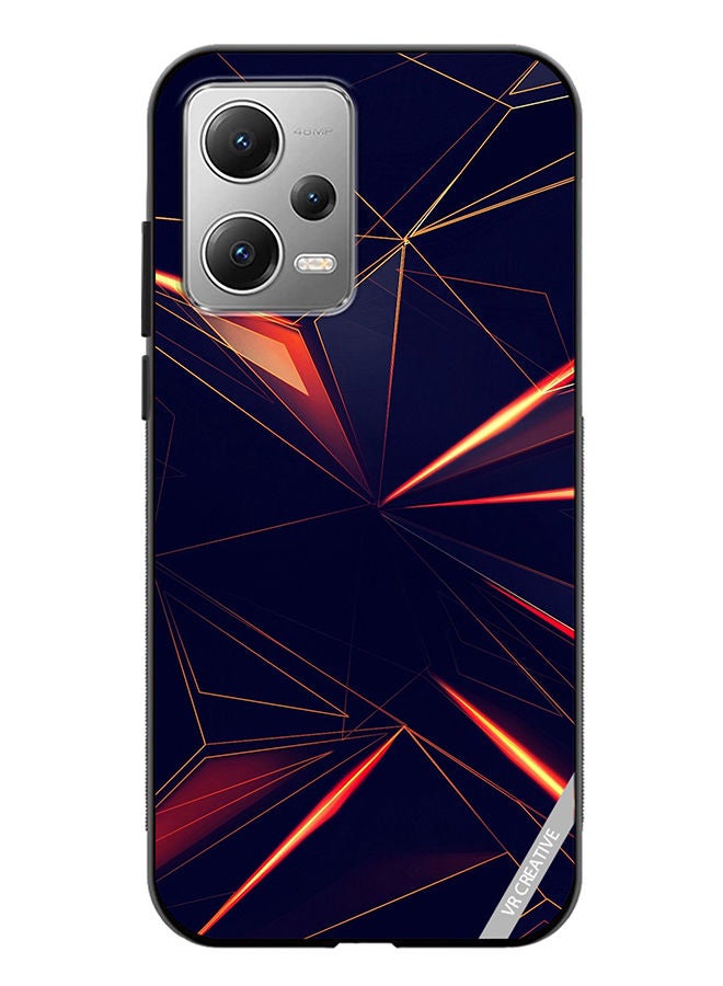 VR CREATIVE Protective Case Cover For Xiaomi Redmi Note 12 Geometrical Design Multicolour - Image 1