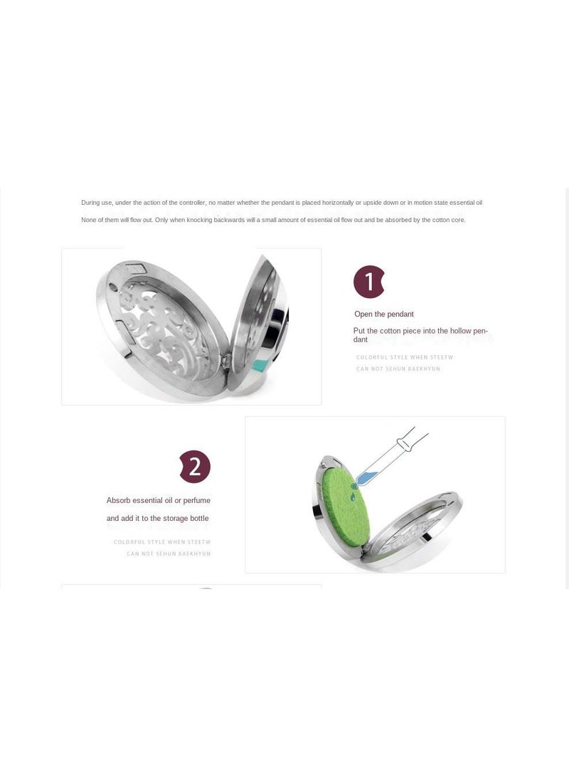 Y&D Outdoor Sports Aromatherapy Mosquito Repellent Stainless Steel Essential Oil Box Magnetic Telescopic Bracelet  - Image 3