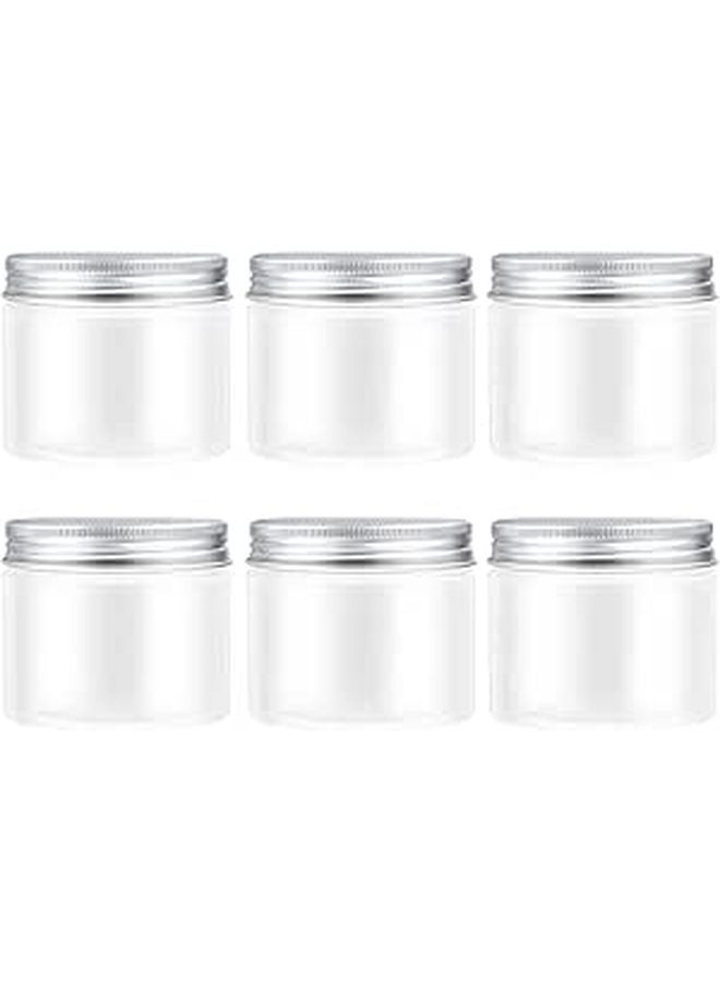 6 Piece Airtight Kitchen Food Storage Containers with Lids for Sugar Tea Snacks - Image 1
