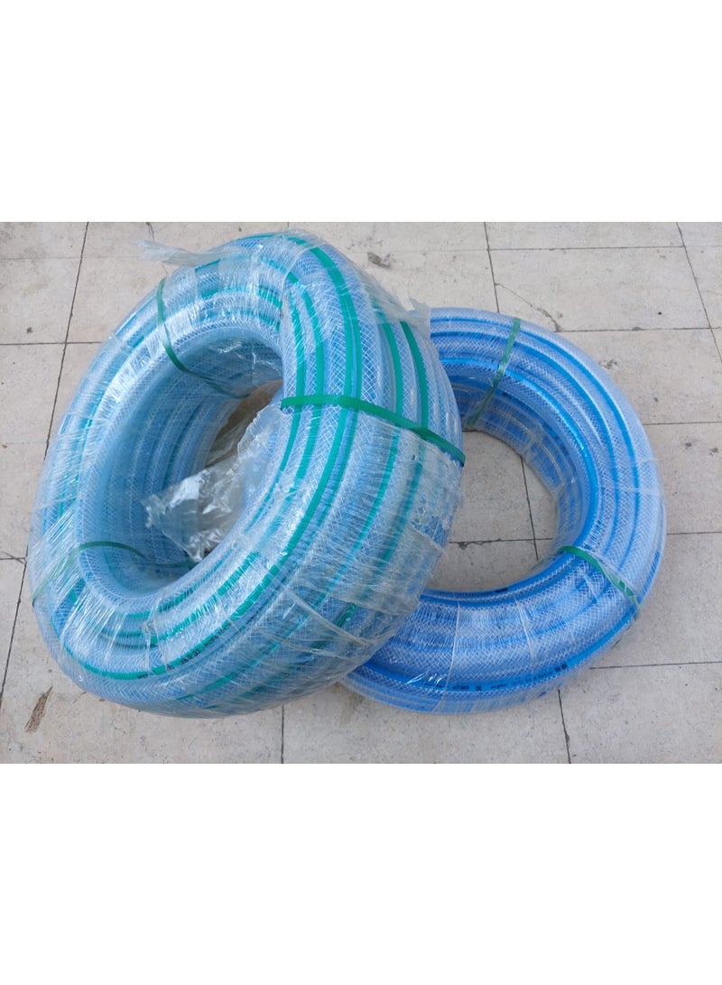 شمس 25 متر خرطوم 1/2  سيلكون مدعم  للحدائق والمنازل