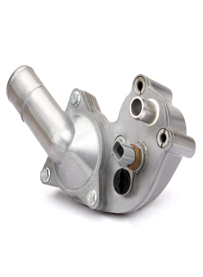 MILIPARTS Upgrade Aluminum Thermostat Housing Assembly Replacement for 2005-2010 Ford Mustang 4.0L NA Replaces Parts 5R3Z-8592-BA 5R3Z8592BA - Image 1