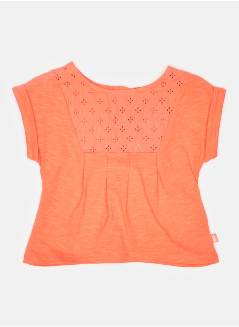 Okaidi OBaiBi By Okaidi Baby Girls T-Shirt  - Image 1