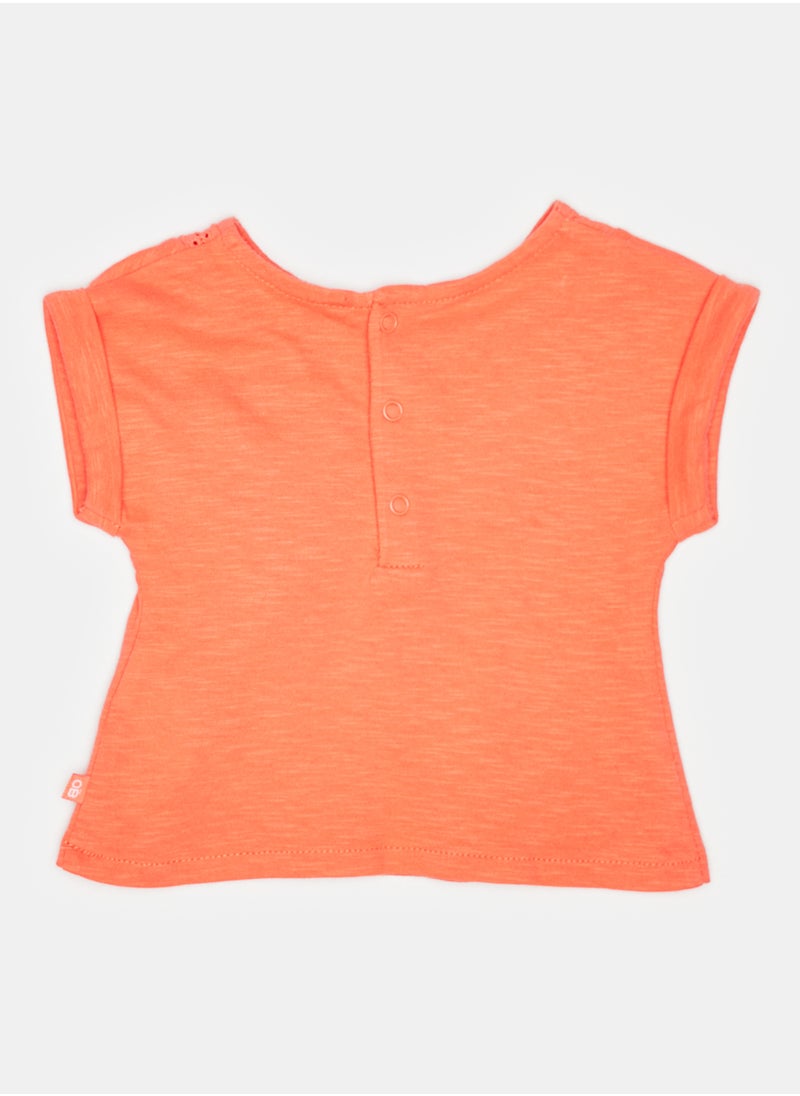 Okaidi OBaiBi By Okaidi Baby Girls T-Shirt  - Image 2