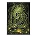 Katomula 100 Card Sleeves for MTG with 100 Inner Sleeve Textured Back Art Sleeves Fit Standard Size Cards Forest - Image 3