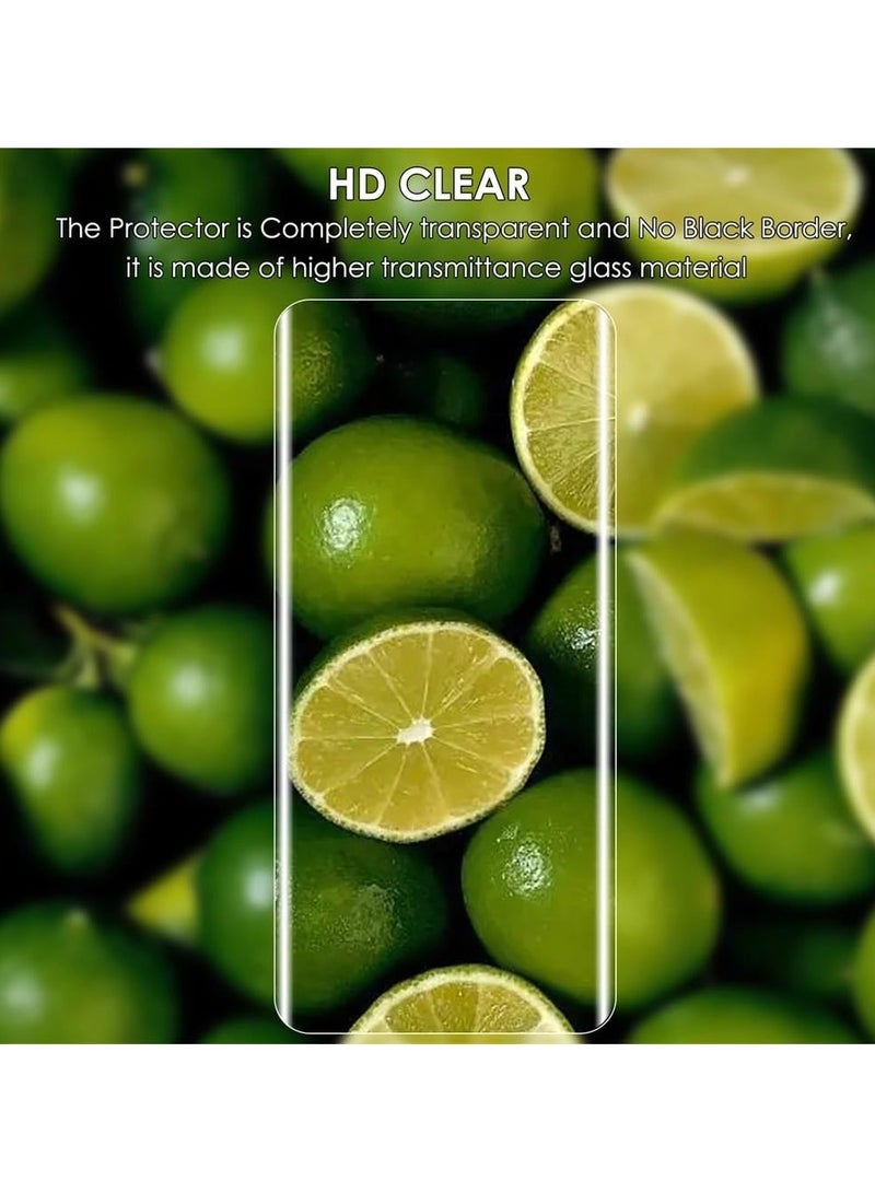 واقي شاشة لهاتف Honor Magic 7 Pro من الزجاج فوق البنفسجية بحواف منحنية غطاء كامل واقي شاشة من الزجاج المقسى تغطية كاملة من الحافة إلى الحافة مضادة للخدش ومضادة للتلطخ زجاج لهاتف Honor Magic7 Pro - Image 5