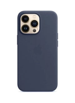 iPhone 13 Pro Max Premium Leather Case Cover Blue