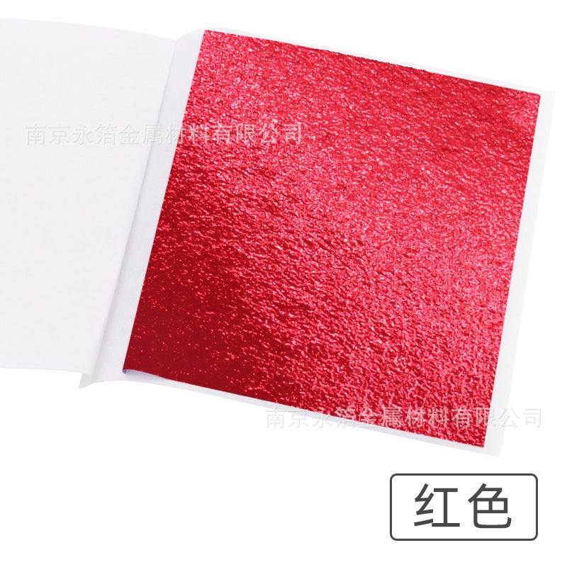 Forever Foil/Gold Foil Batch 9*9 Gold Foil Paper Gold Foil Taiwan Gold Foil Nail Art Raw Materials Gold And Silver Foil - Image 1