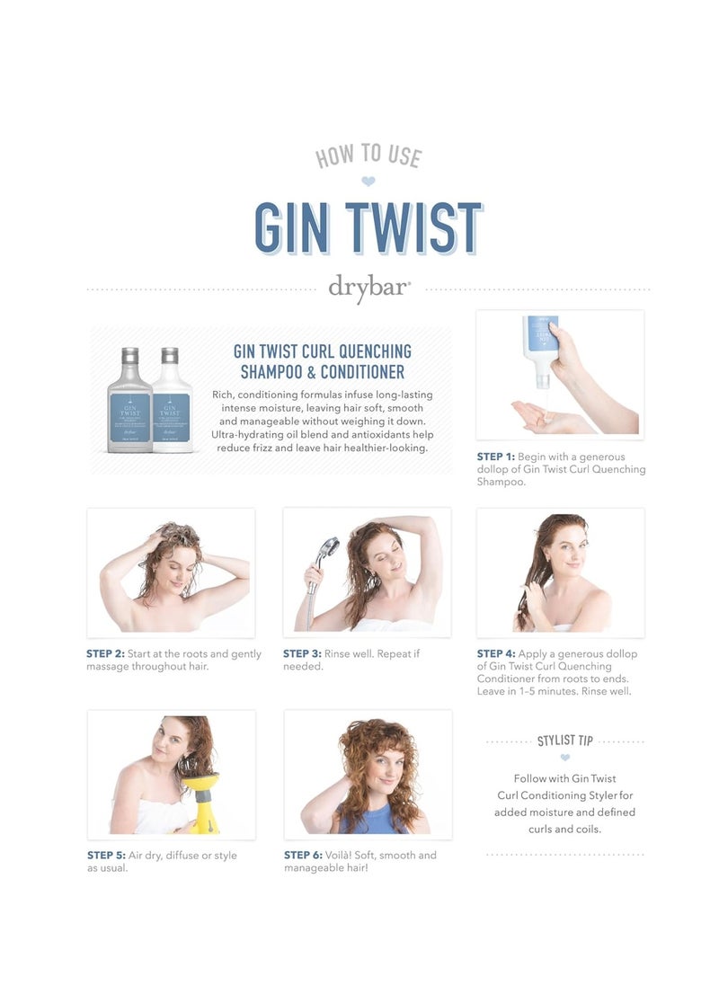 Drybar Gin Twist Curl Quenching Shampoo