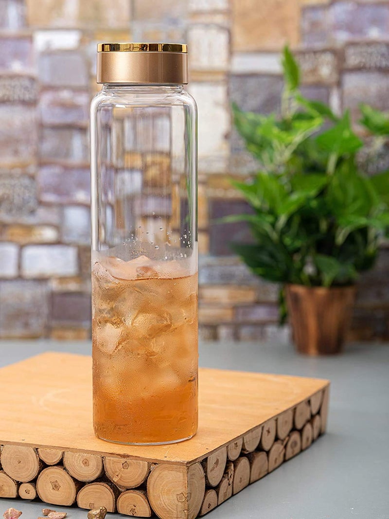 SkyKey Borosilicate Drinking Glass Water Bottle - Image 1