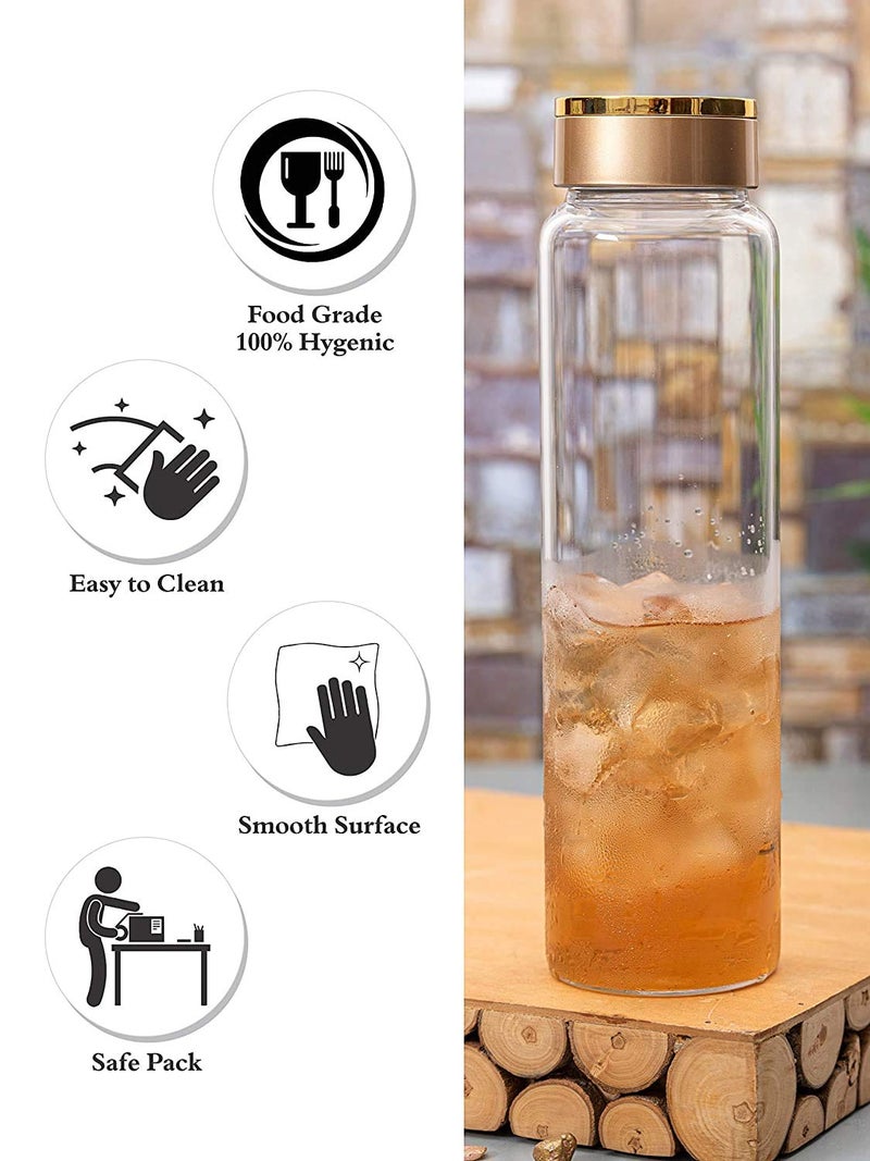 SkyKey Borosilicate Drinking Glass Water Bottle - Image 3