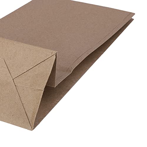 e kysa basics Brown Kraft Paper Carry/Gift/Cloth/Grocery Recycled Eco Friendly Bags with handles | Pack of 15 Bags - Image 5