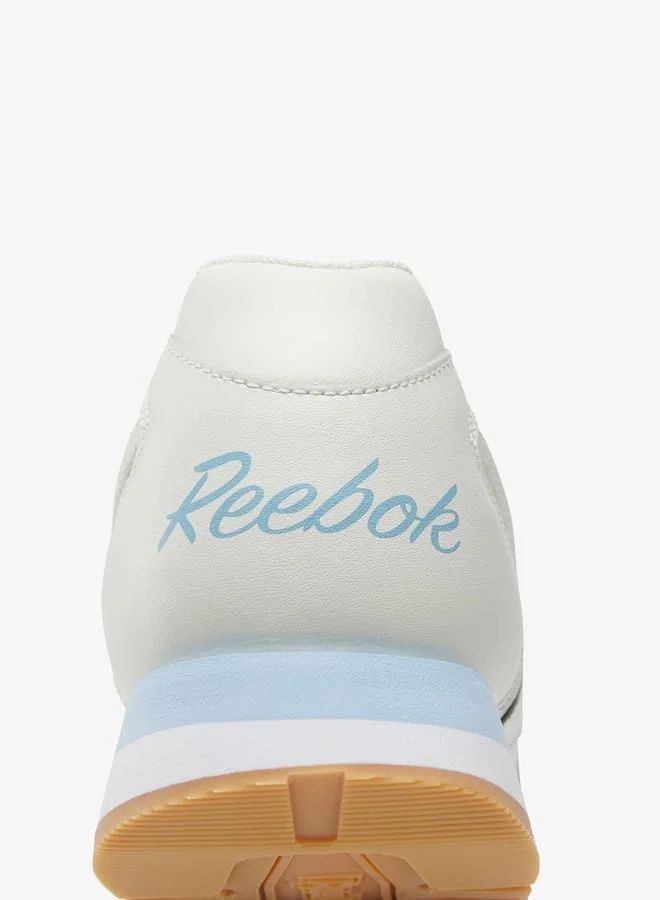 Reebok Womens Panelled Sports Shoes with Lace-Up Closure - REEBOK GLIDE