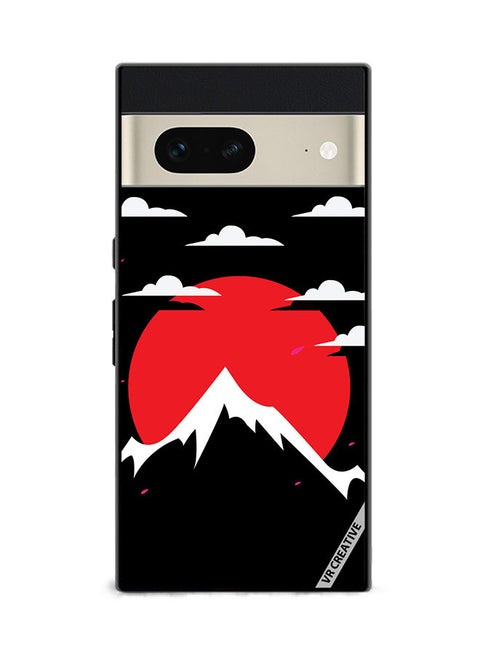 Protective Case Cover For Google Pixel 7 Mount Fuji Japan Design Multicolour